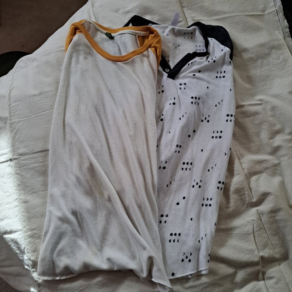 ALTERNATIVE APPARREL Raglon Long Sleeve Shirt Bundle